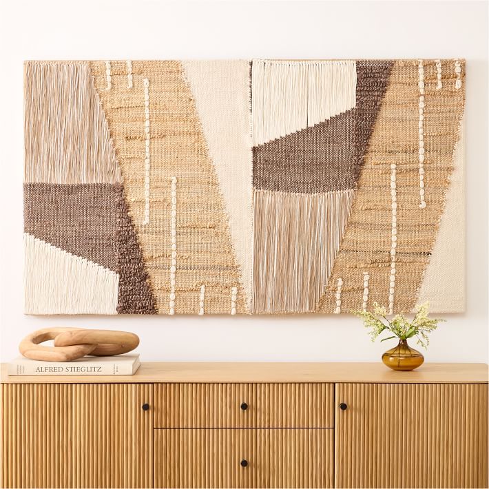 Terra Natural Fiber Mosaic Dimensional Wall Art | West Elm (US)