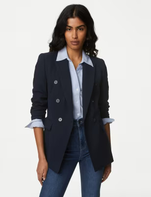 Tailored Relaxed Double Breasted Blazer | Marks and Spencer AU/NZ