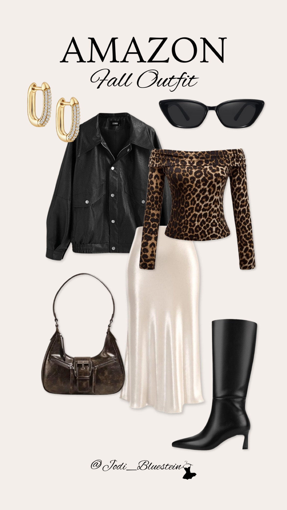 Outfit inspiration to elevate your fall wardrobe all season long.

fall outfits, fall 2024 fashion trends, fall outfits 2024, fall fashion. fall outfit inspo, fall wardrobe, fall travel style, chic fall looks, chic fall outfit, fall styles, fall trends, fall wardrobe essentials, outfit inspiration collage, fall clothes, amazon fashion, outfit collage, fall style edit collage, style guide, amazon fall fashion, thanksgiving outfit inspiration, thanksgiving outfit, leopard print top, off the shoulder top, black leather jacket, bomber jacket, satin midi skirt, kitten heel boots, brown leather bag, fall street style, cat eye sunglasses, outfit inspiration

#LTKShoeCrush #LTKStyleTip #LTKCyberWeek