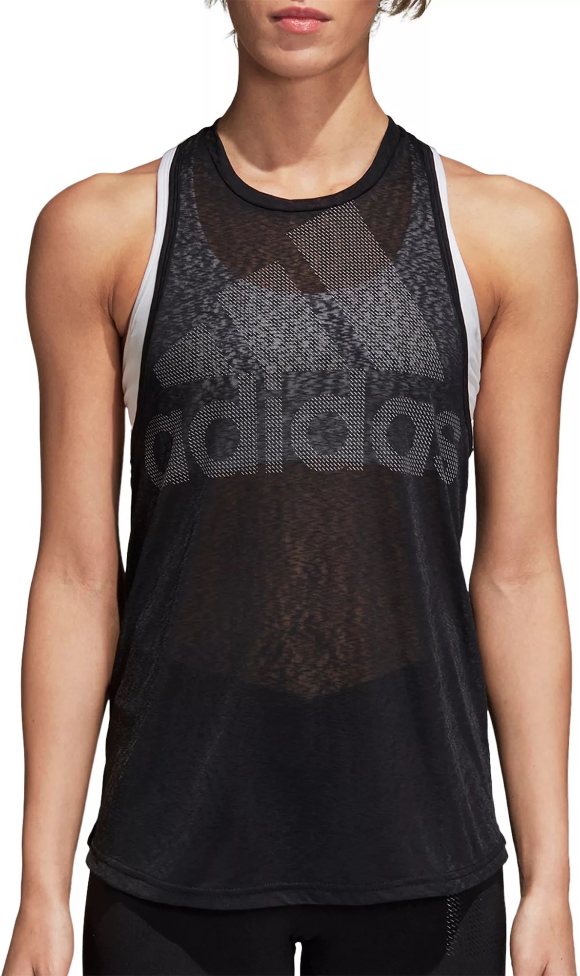 adidas Women's Magic Logo Tank Top, Size: XS, Black | Dick's Sporting Goods