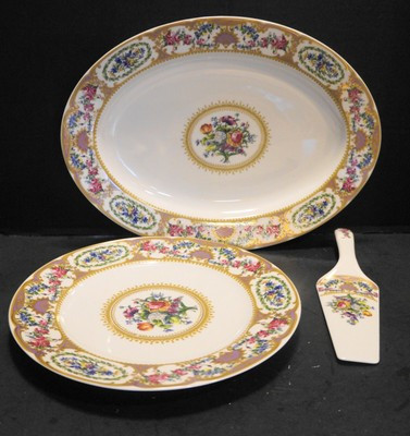Andrea by Sadek Sevres Plate Platter Cake Server 3 Pieces  | eBay | eBay US