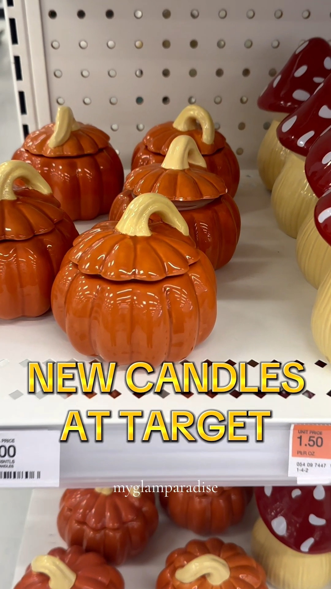 New fall candles at @target 🍂Look at these cuties. The fall vibes are real! #targetfinds #candles #falldealsforyou #liketkit #myglamparadise 

#LTKSeasonal #LTKHome #LTKFallSale
