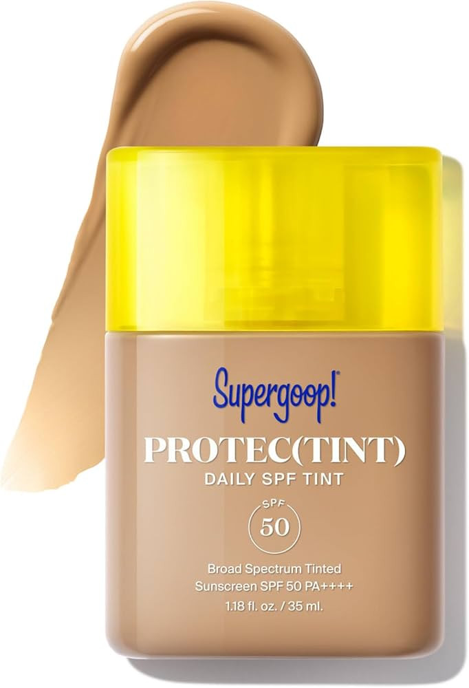 Supergoop! Protec(tint) Daily Skin Tint SPF 50 - 30W - Light, Buildable Coverage for Immediately ... | Amazon (US)