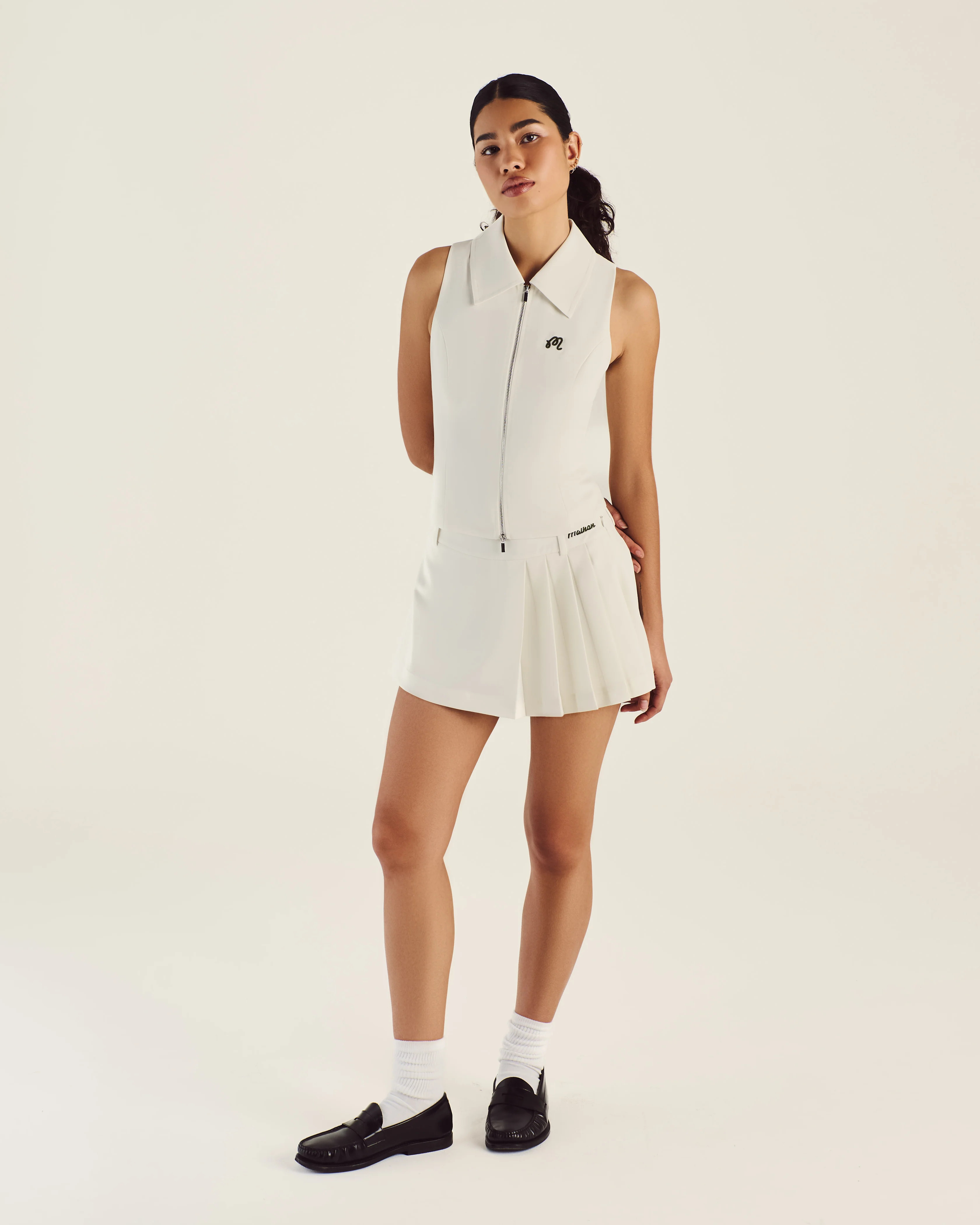 GEORGIA PLEATED SHORTS | Malbon Golf