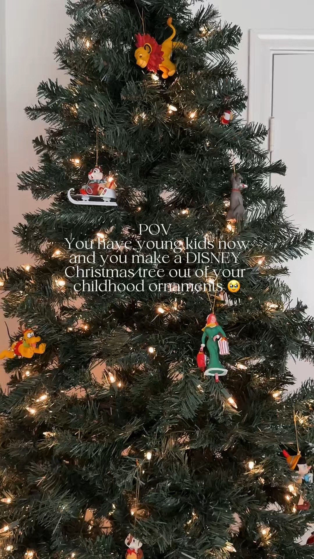 Disney Tree from my childhood now with my own children 🫶

#LTKKids #LTKSeasonal #LTKHoliday