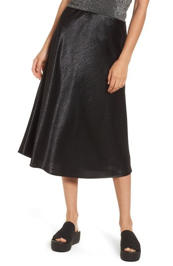 Women's Love, Fire Satin Midi Skirt | Nordstrom