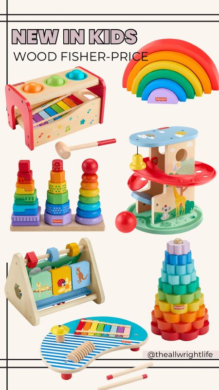 New wood kids toys from Fisher-Price. I would have loved to have these when Audri were little, and you can’t beat the prices!

#LTKBaby #LTKFamily #LTKKids