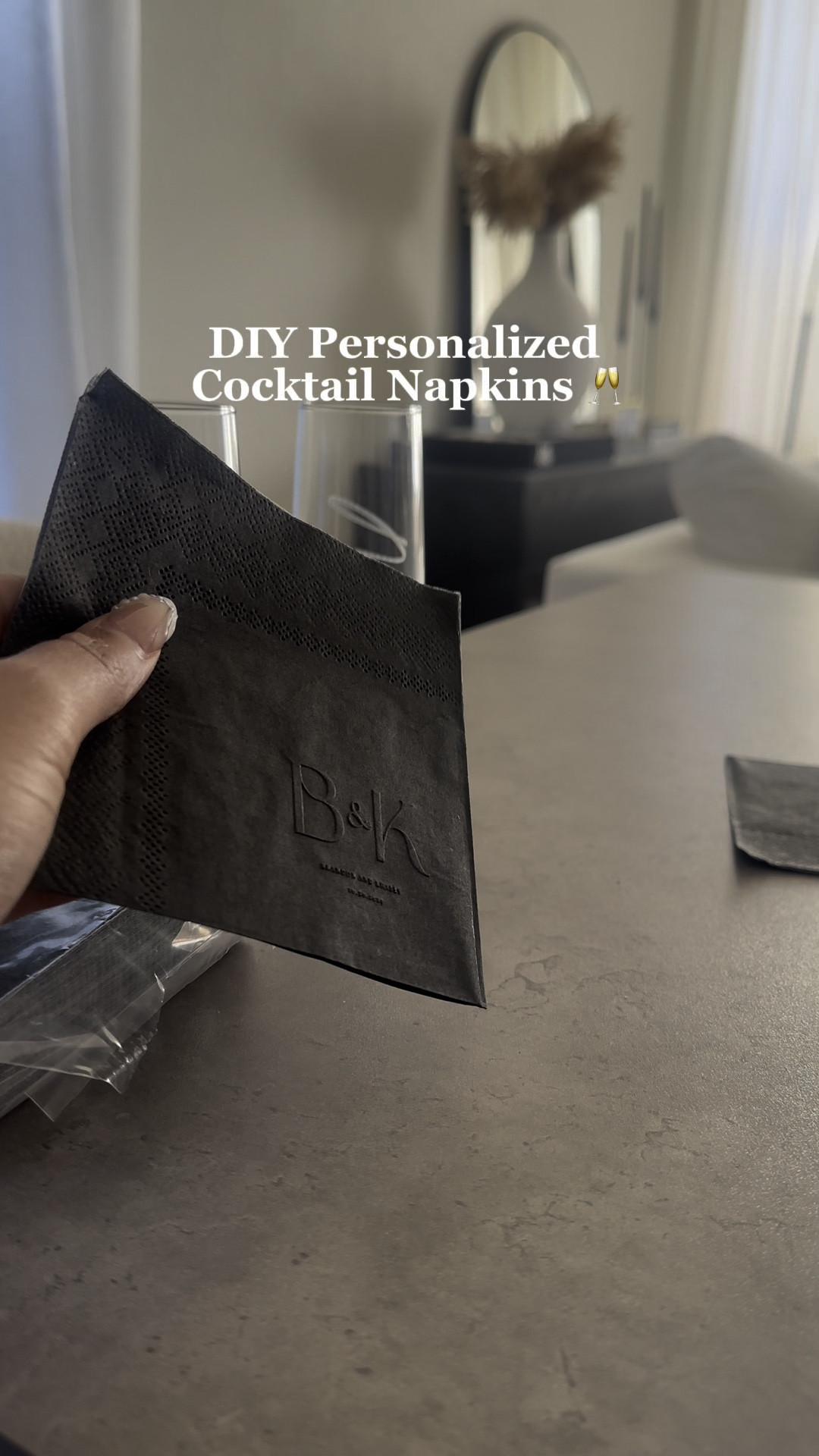 Super easy & affordable wedding DIY Idea! 💡

I purchased this custom embosser for my wedding invitations to have my logo on the envelope and was looking for other ways to use it.

I used it on all my cocktail napkins to give the personalized look without the price tag!

My napkins were black so it was subtle but on other colors this can look so good!

hosting Inspo, party ideas, wedding decor 

#LTKSaleAlert #LTKWedding #LTKFindsUnder50