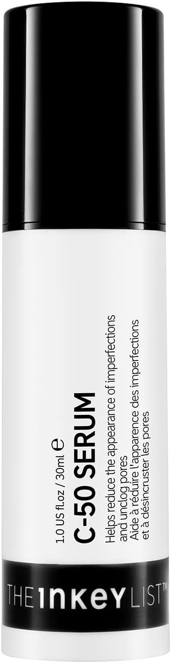 The Inkey List C-50 Serum 30ml | Blemish Night Treatment | Unclogs Pores | Fragrance Free | Suita... | Amazon (UK)