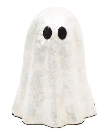Indoor And Outdoor Capiz And Ceramic Ghost Decor | Halloween | Marshalls | Marshalls