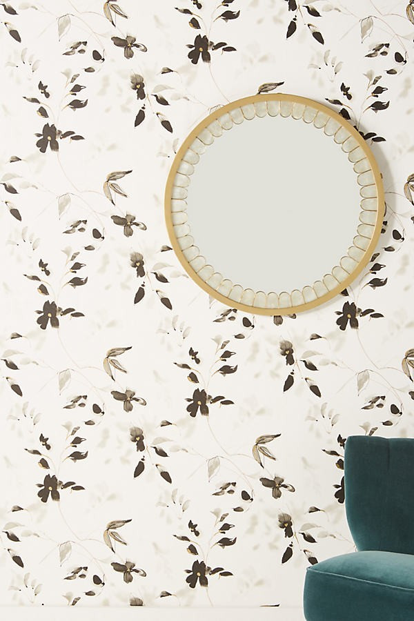 Linden Floral Wallpaper | Anthropologie (US)