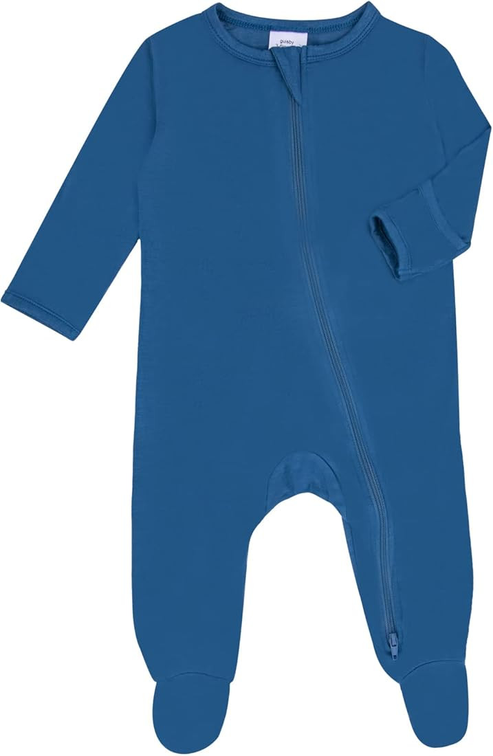 Bamboo Zipper Baby Footie Pajama,Long Sleeve One Piece Romper For Boys Girls | Amazon (US)