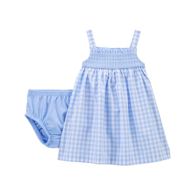 Carter's Child of Mine Baby Girl Dress, One-Piece, Sizes 0/3-24 Months | Walmart (US)