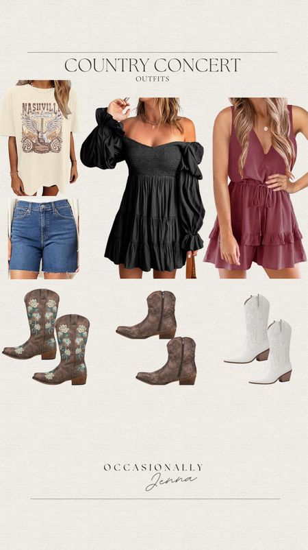 Country concert outfits, all from Amazon.




Country concert outfit, country concert dress, country concert romper, country concert graphic tee, country concert denim shorts, country concert boots

#LTKfindsunder100 #LTKstyletip #LTKFestival