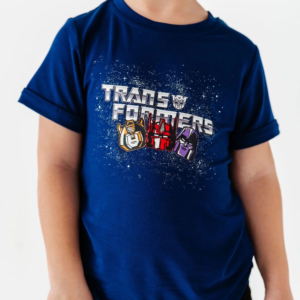 Navy Cosmic T-Shirt Transformers™ | Bums & Roses