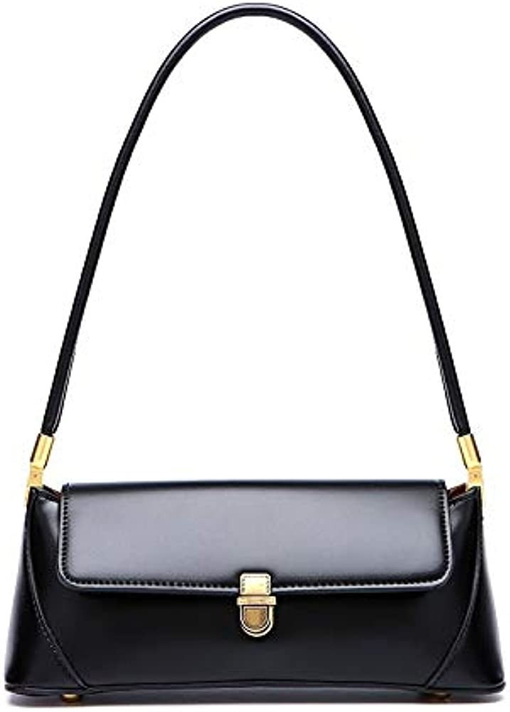 Women Shoulder Bags Vintage Handbag Retro Classic Small Purse 90s Buckle Closure | Amazon (US)