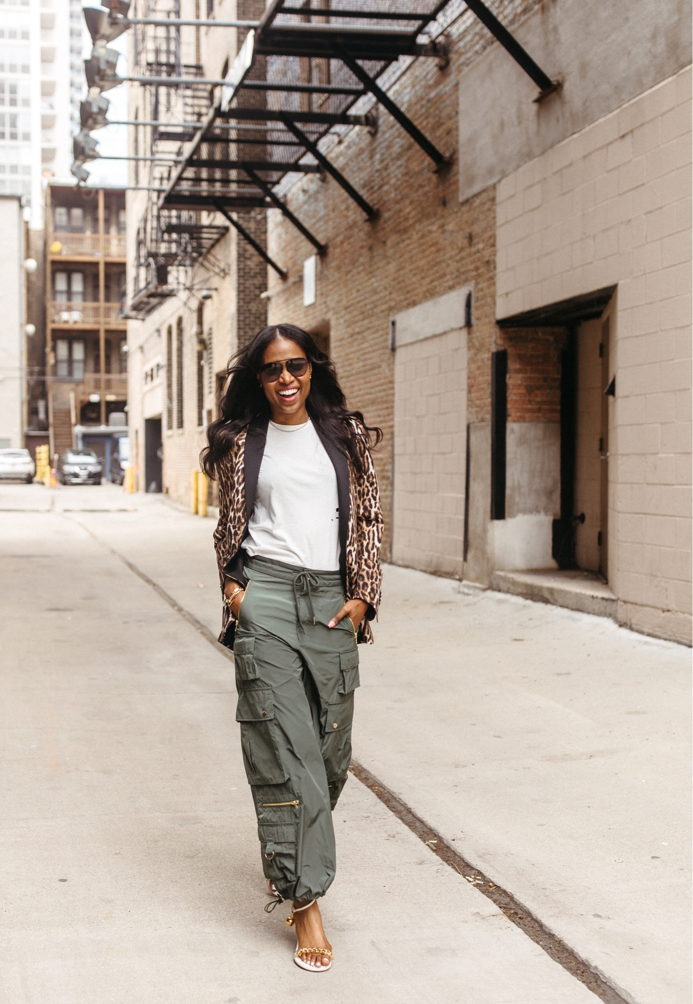 Edgy Mom! I love my edgy style.  It reminds me of who I was because I became a mom and a wife.  I lost so much of myself trying to be the best wife and mom. Now I’m divorced living up to my goals of being an amazing mom to Clark and Stone.  I love who I am as a single mom. I’m wearing size small in pants and t-shirt. Size medium in blazer. 

#LTKworkwear #LTKtravel #LTKstyletip