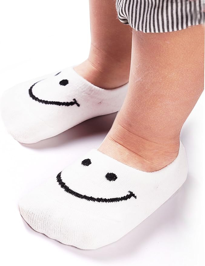 BabaMate 6 Pairs Baby Toddler Kids Cute Fashion Cotton No Show Socks for Boys and Girls | Amazon (US)