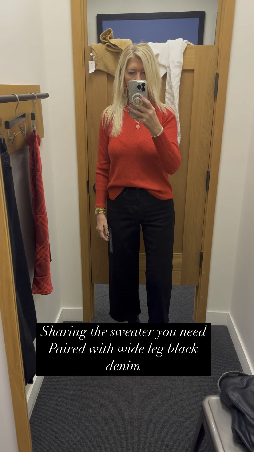 Entire store 50-60-% off today! Hurry! Grab yourself something and a few Christmas gifts. 



Loving this soft knit sweater and sells in several colors. Wearing a medium for a loose fit. Pairs well with denim or skirts. 

And I’ll be wearing these wide leg stretch denim on repeat. 



#LTKOver40 #LTKSaleAlert #LTKFindsUnder50
