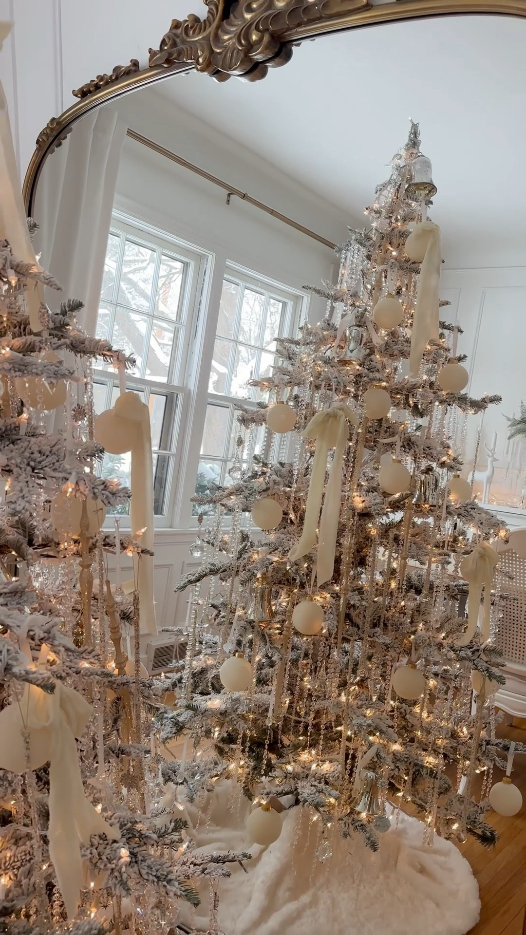 Glam Christmas tree. 

#LTKdayinmylife #LTKHoliday #LTKHome