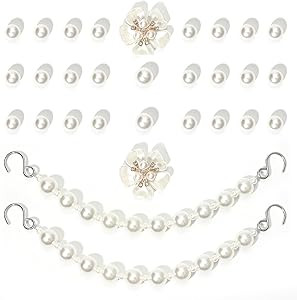 20Pcs Mermaid Shoe Charms for Girls, Dolphin, Shell, Pearls, Cute DIY Shoe Decoration Charms Acce... | Amazon (US)