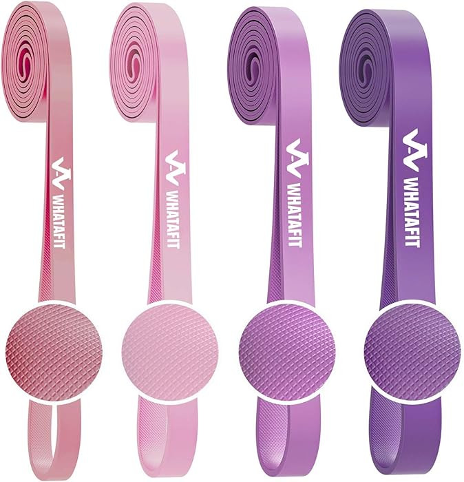 WHATAFIT Resistance Bands, Pull Up Assistance Bands, Exercise Bands, Workout Bands Set for Men an... | Amazon (US)