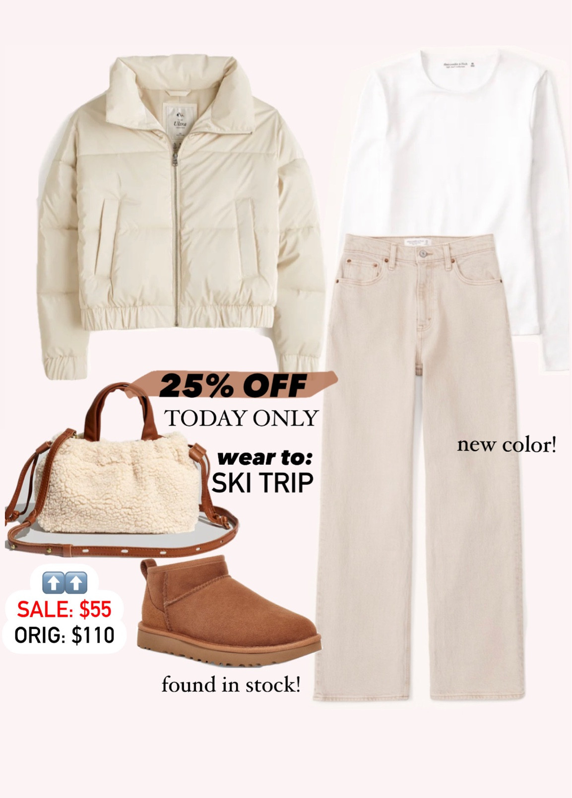 Abercrombie, neutrals, jeans, uggs 

#LTKsalealert #LTKunder100 #LTKSeasonal