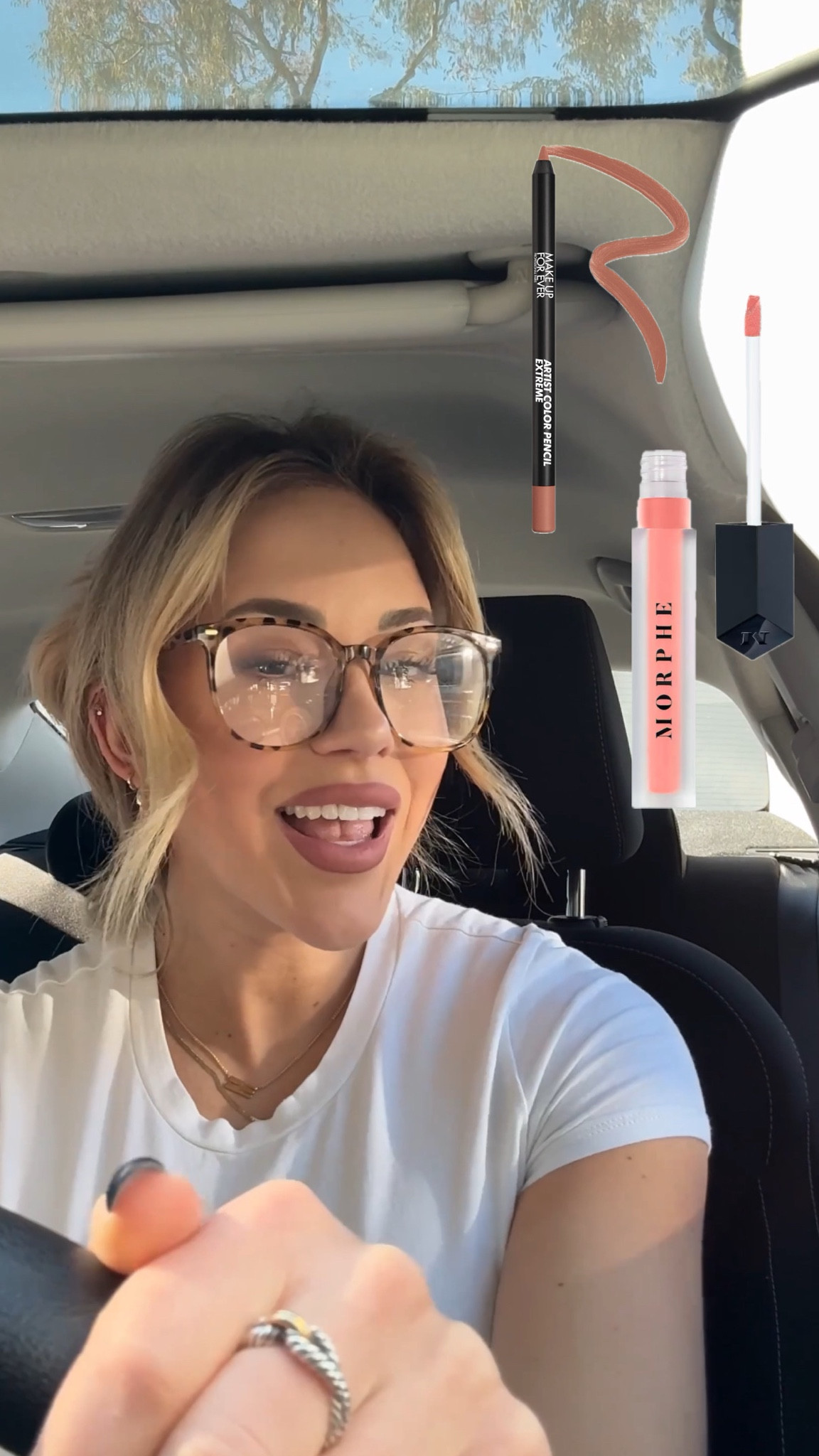 The ultimate stay all day nude lip: this lip liner DOES NOT BUDGE. It’s literally water proof. I use shade wherever walnut (line AND fill in lips). Then I use this liquid lip by morphe in shade Virgin. I do a dollop in the middle and blend it out with my finger! So easy and stays all day🫶 

#LTKWatchNow #LTKBeauty #LTKFindsUnder50