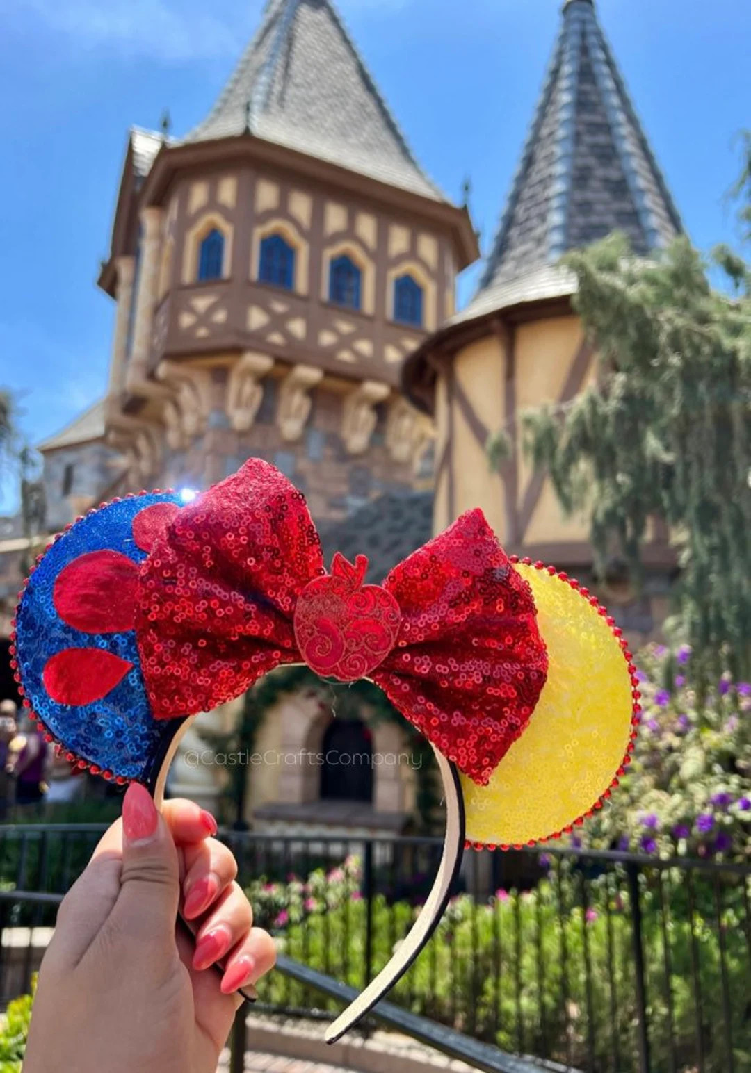 Snow White Inspired Ears - Etsy | Etsy (US)