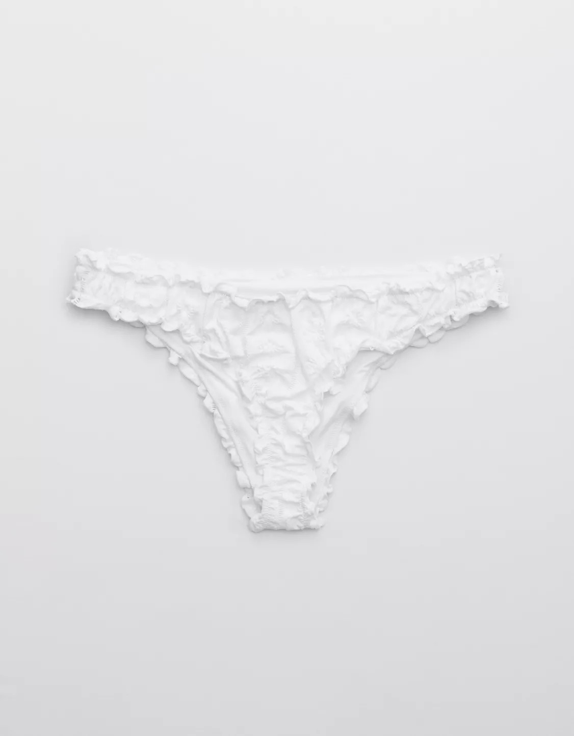 Aerie Eyelet Cheeky Bikini Bottom | Aerie