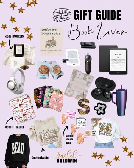 It’s officially the holiday season!! 🎄🥰 And that means it’s time for GIFT GUIDES🎁

Here’s a roundup of surefire gifts for the book lovers in your life (or for yourself 😉), including cute apparel, cozy accessories, a bookish ornament, and headphones for my audio girlies 📚🎧

For the Book Beau sleeve, use code FITRACHEL

For “Bibliophile” Stella Candle, use code RACHEL15

#LTKsalealert #LTKHoliday #LTKGiftGuide