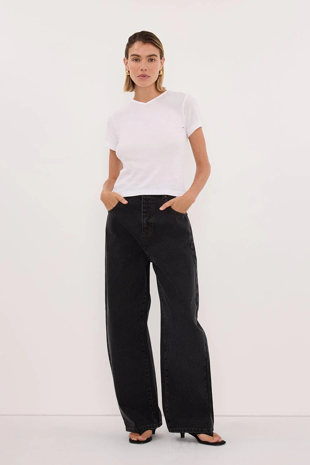 FRANK BLACK RINSE RELAXED JEAN | DISSH