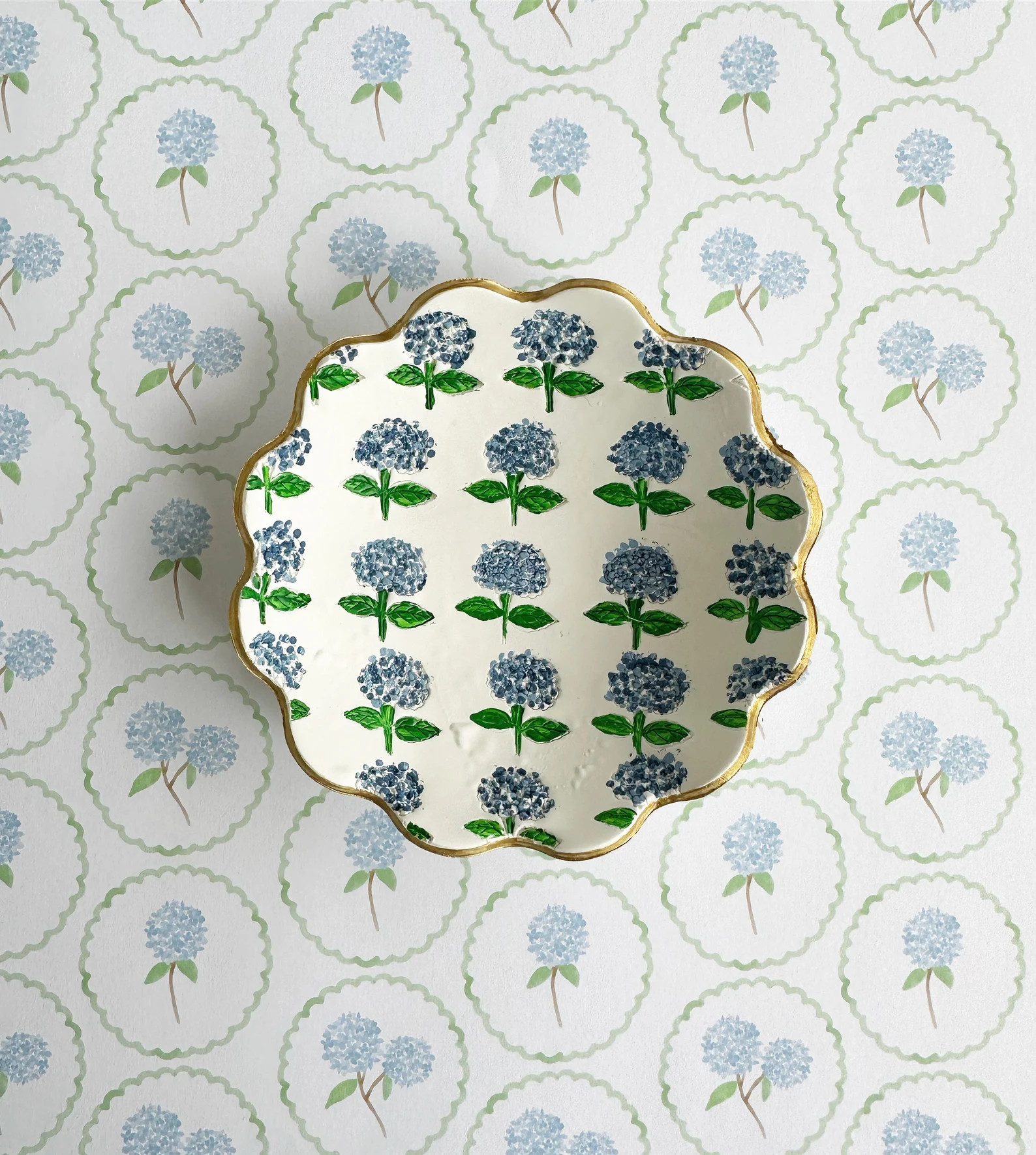 Hydrangea Jewelry Dish - Etsy | Etsy (US)