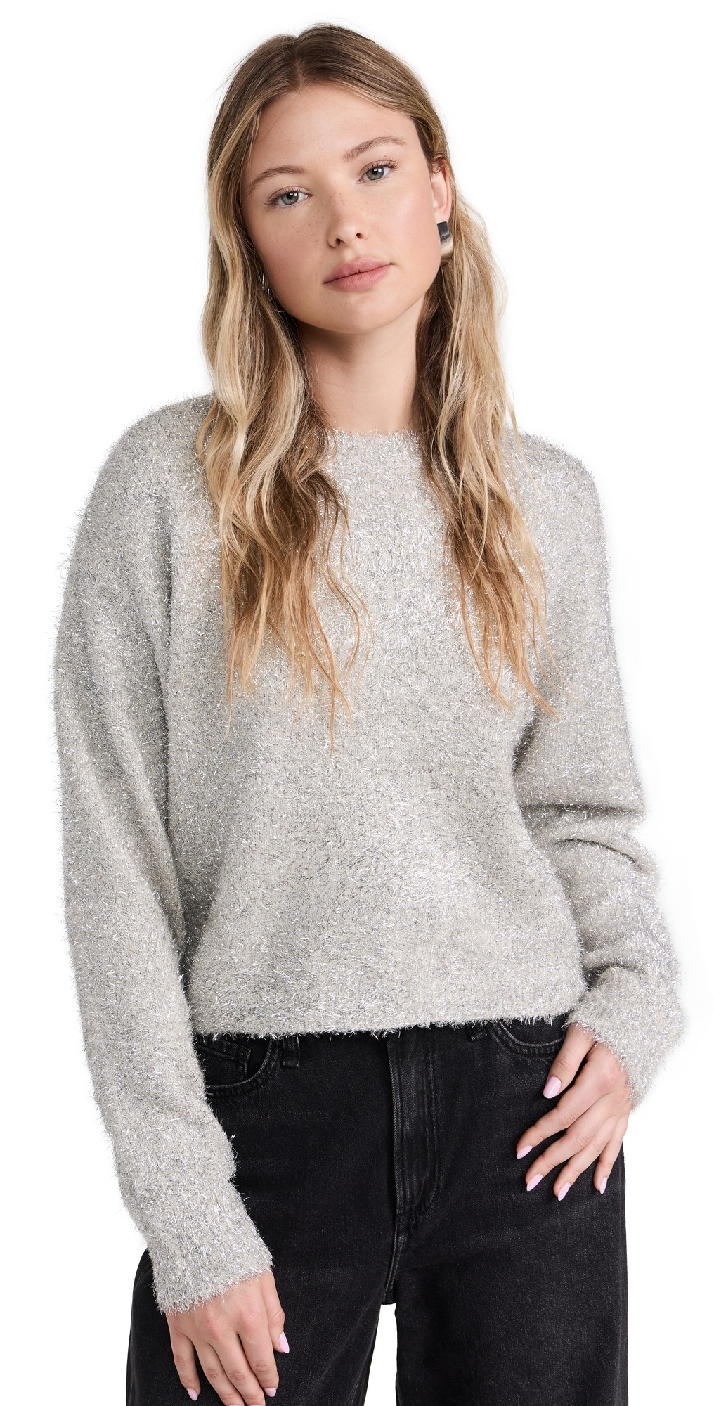 Z Supply Tinseltown Pullover Champagne L | Shopbop
