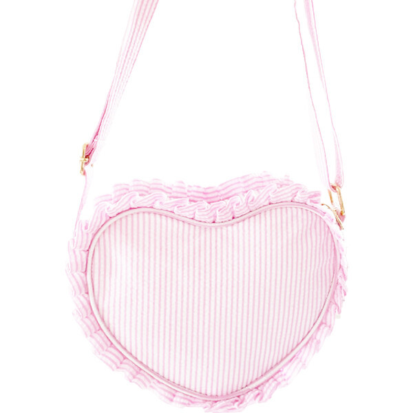 Customizable Heart Purse, Pink | Maisonette