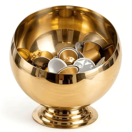 VAWNKUKN Coffee Pod Holder, Gold | Amazon (US)