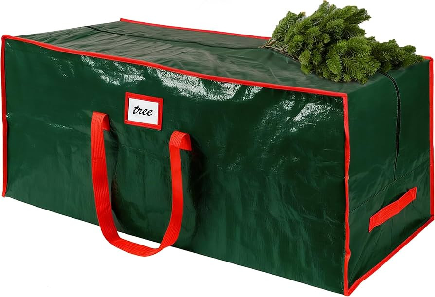 9 Ft Christmas Tree Storage Bag, Large Heavy Duty Artificial Tree Bag with Reinforced Handles and... | Amazon (US)