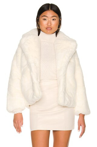 Apparis Milly Jacket in Ivory from Revolve.com | Revolve Clothing (Global)