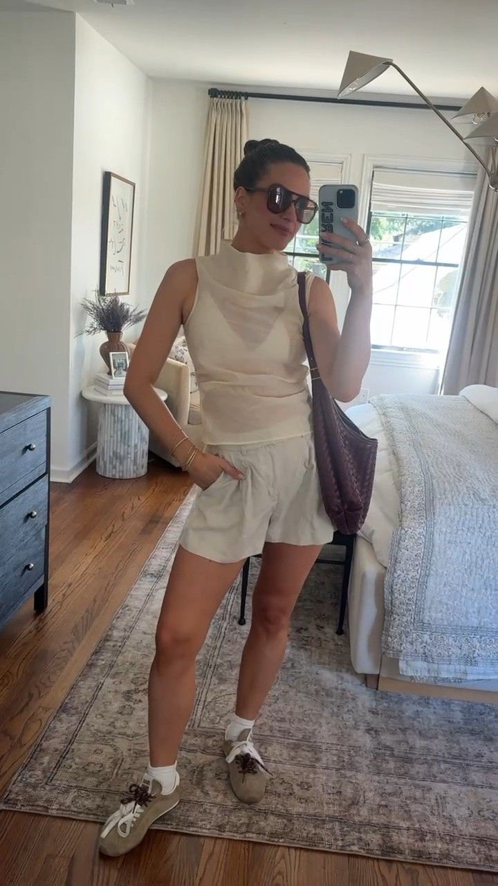 OOTD - weekend fit 🤍 wore this top during NYFW & love it

#LTKootd #LTKdayinmylife