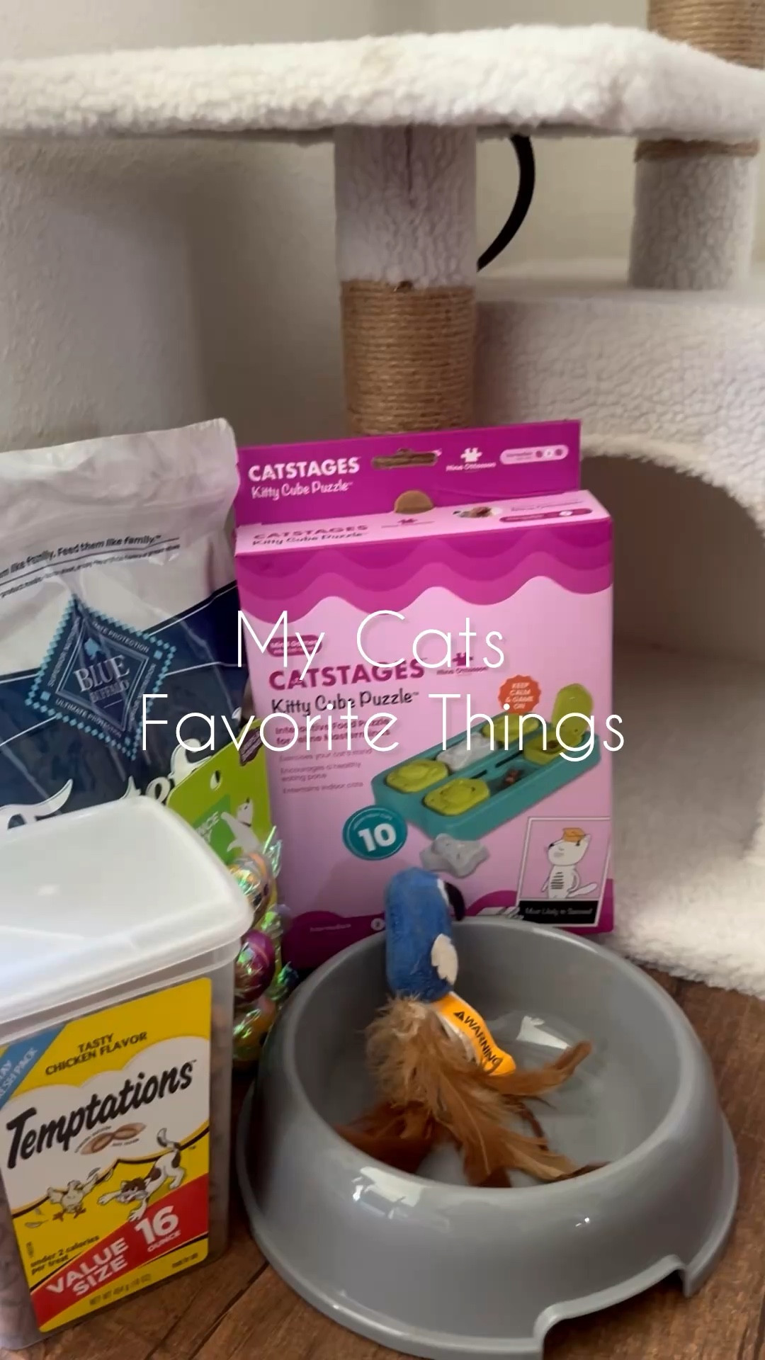 My rescue cats Lily, Grayson, and Jackson mean the world to me! Today, I’m excited to partner with @Petcco to share a few of their favorite things! They are loving their Blue Buffalo Tastefuls cat food, their interactive puzzle, cat toys, and this amazing cat condo that was very easy to put together and is under $50! Petco has everything your cat or new kitten needs, including healthy food for every stage in life, bowls, litter, cat toys, pet collars, and vet care! 

Did you know that Petco offers cat adoptions? If you’ve been looking to adopt a cat or a kitten, I highly recommend heading to Petco! Your new family member is waiting for you! #petcopartner #ad


#LTKdayinmylife #LTKHome #LTKmorningroutine
