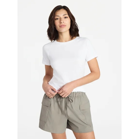 Avia Women's Seamless Tee with Short Sleeves, Sizes XS-XXXL | Walmart (US)