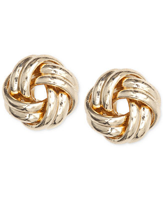 Knot Stud Earrings | Macy's