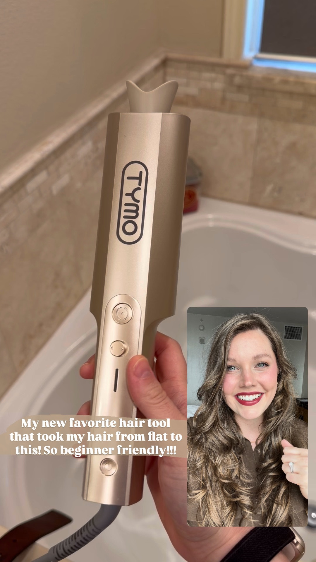 This automatic curling iron is amazing for beginners! I don't know how to use hot tools in this curled my hair all over in 20 minutes and lasted all day! Great hair tools for beginners (like me!) or teenagers! U love it because it wraps the curl automatically and you can't burn yourself. I got the pro version (1" barrel) because it's better for long hair but they have a less expensive option as well.
......
Amazon big spring sale Amazon finds Amazon haul Amazon beauty Amazon finds viral Amazon finds hair tool hot hair tool curling iron curling wand gift for teens gift for girls tymo curling wand straight hair tools curly hair tools curling wand 1" curling iron wavy hair beachy hair beach hair blowout hair tools layered hair curling iron under $100
#LTKKids #LTKBeauty #LTKgrwm

#LTKgrwm #LTKBeauty #LTKWedding