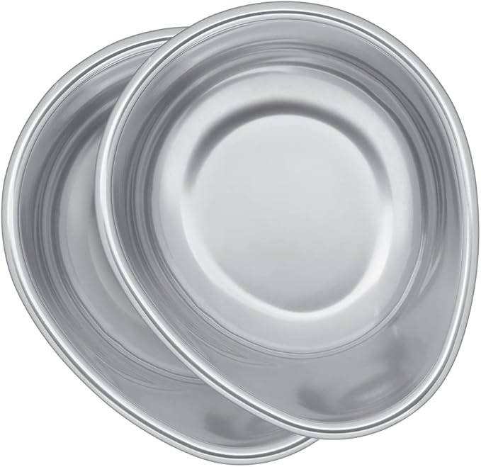 WeatherTech Extra Pair of Bowls - 16 oz, Stainless Steel (BOWL16PR) | Amazon (US)