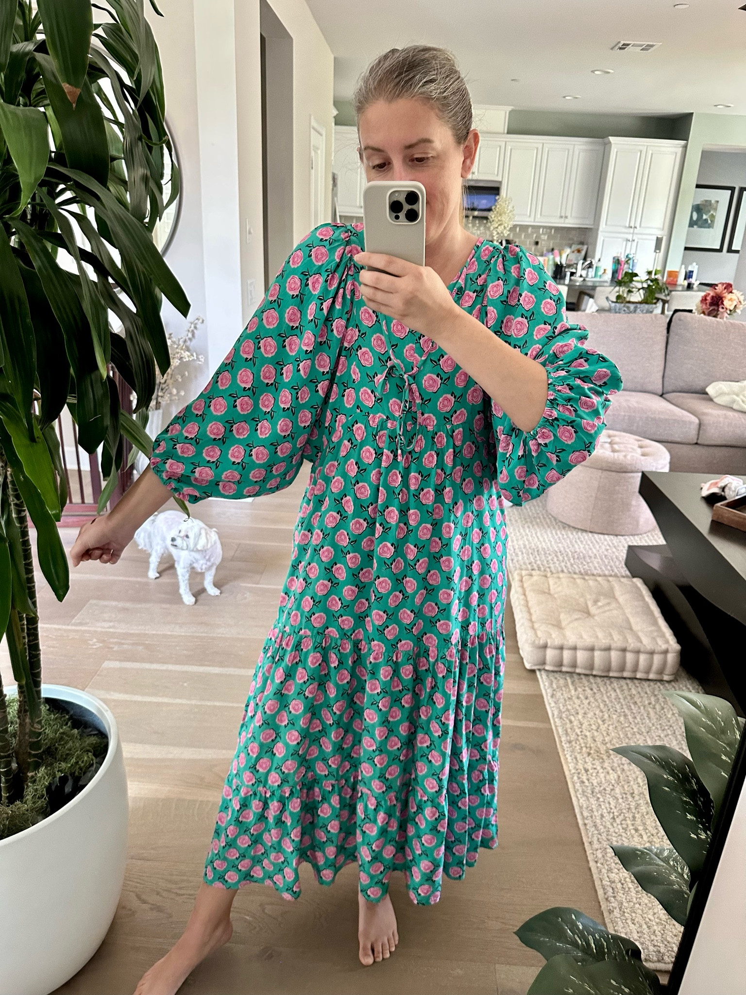 Such a pretty dress, it does take awhile to get here but it’s worth it! 

Wearing medium, runs TTS 

#LTKover40 #LTKfindsunder50