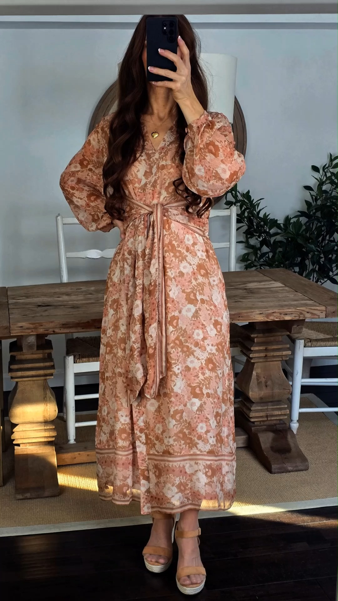 this dress is so beautiful, flattering, comfortable and forgiving 🤍 easy to dress up or down… one of those pieces you can just throw on and feel put together instantly this exact one may not stay in stock long, but I’ve linked this one and a few similar options #sezane #spring #summer #dress #springdresses #maxidressstyle #floraldress #bohodress #easydressing #LTKdayinmylife #LTKgrwm #LTKootd 

 #LTKdayinmylife #LTKgrwm #LTKootd