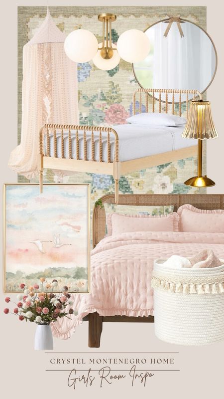 Home. Girls bedroom. Artwork. Dreamy pink room.

#LTKkids #LTKfamily #LTKhome