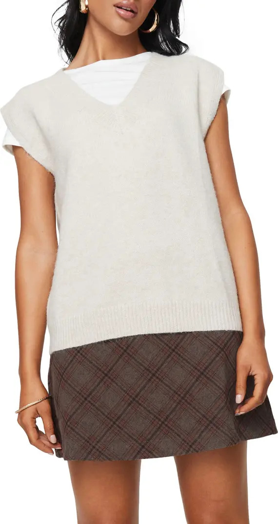 Princess Polly Lexie Oversize Sweater Vest | Nordstrom | Nordstrom