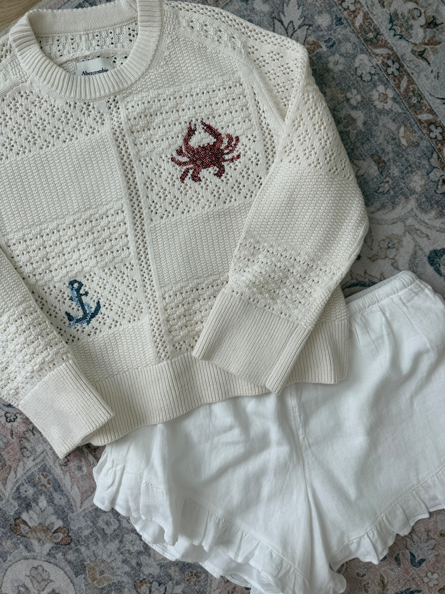 Beach vacation outfit - ruffle shorts 

#LTKMidsize #LTKSaleAlert #LTKSeasonal