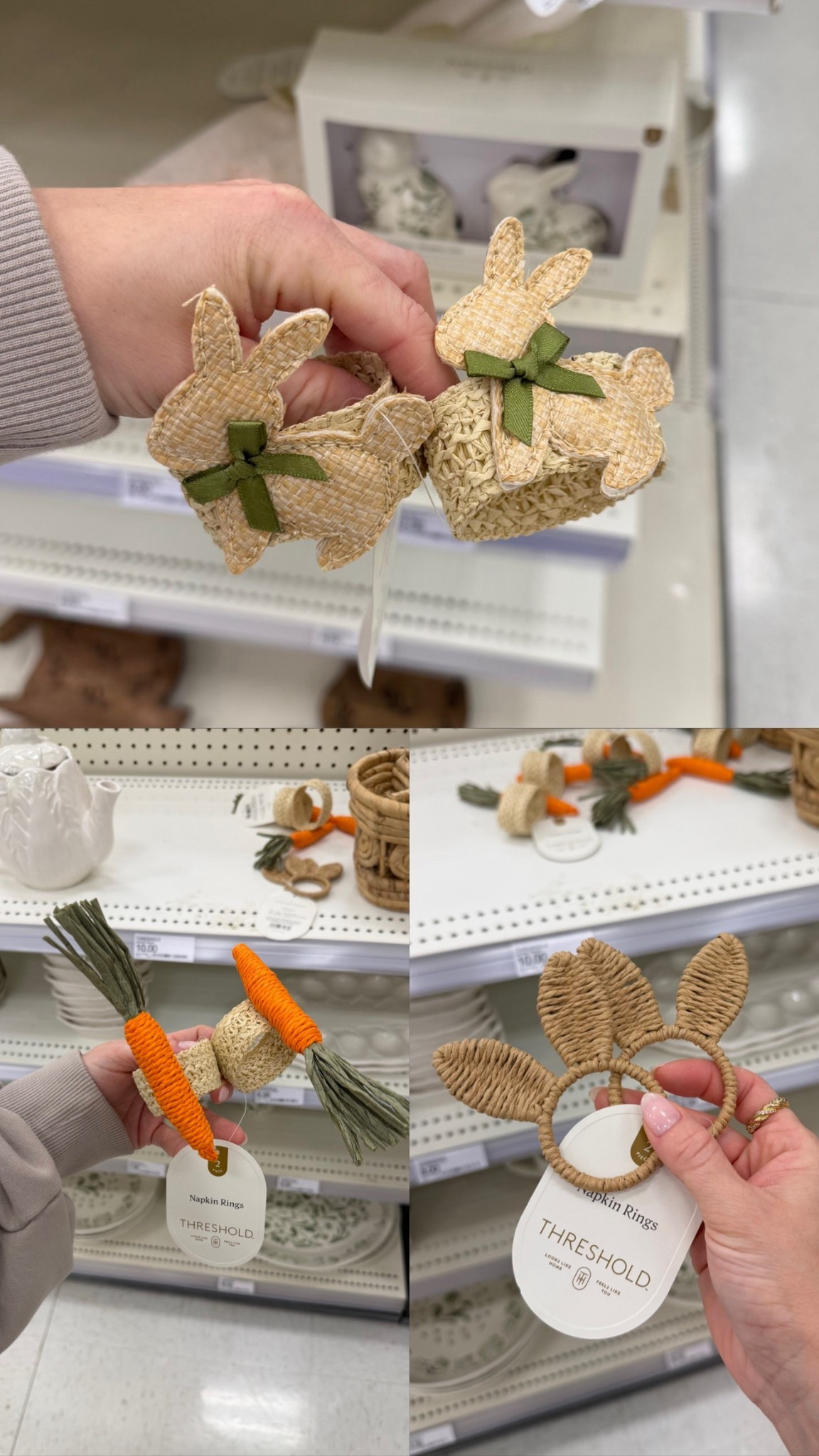 Easter napkin rings at Target! So adorable 🐰🥕 

#LTKHome #LTKSeasonal